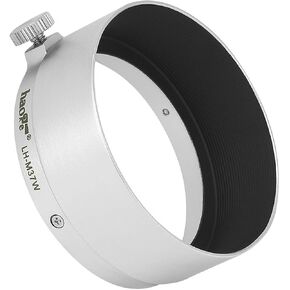 Haoge LH-M37W Metal Lens Hood for Leica Leitz Elmar 3.5cm 35mm f3.5 A36, Elmar 50mm f3.5 A36, Summaron 3.5cm 35mm f3.5 A36 and Other Lens with 36mm Outside Size Silver in Kuwait