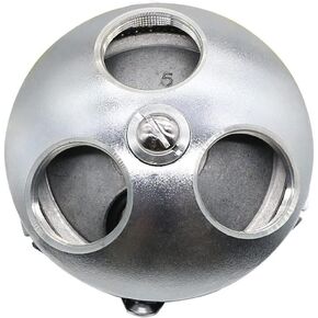 Lab Microscope Accessories Biological Microscope Objective Converter 3 Hole 4 Hole Objective Converter Metal Revolving Nosepiece Objective Lens Adapter Mounting Thread 20.2mm (Color : 3 Holes) in Kuwait