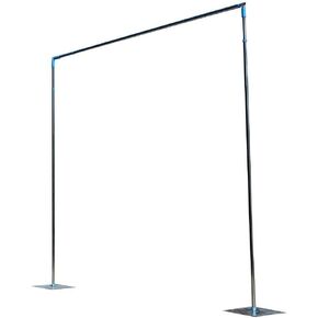 GUANG Wedding Backdrop Stand Pipe Kit, 3x6m/10x20ft Heavy Duty Telescopic Backdrop Support Pole and Stand Kit for for Wedding Party Photography in Saudi Arabia