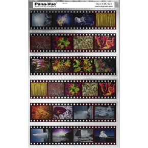 Pana-Vue Archival Negative Pages for 35mm - Holds 24 Frames (6 Strips of 4 Frames). 100 Pack in Kuwait