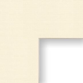 Craig Frames B504 بساط مقاس 20 × 20 بوصة، فتحة واحدة لصورة مقاس 10 × 10 بوصة، أبيض برتقالي مع قلب كريمي in Kuwait