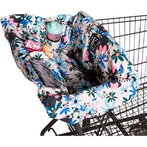 J.L. Childress DC Comics Batman Shopping Cart & High Chair Cover for Baby to Toddler