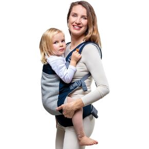 Beco Toddler Carrier with Extra Wide Seat - 100% Polyester 3D Performance Mesh Toddler Carrying Backpack Style and Front-Carry -Lightweight & Breathable Child Carrier -Toddler Sling Carrier 20-60 lbs