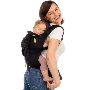 Boba Air Ultra-Lightweight Baby Carrier and Toddler Backpack Carrier - Baby Hiking Backpack Carrier 3 Months (15-45lbs) - Toddler Backpack Carrier and Baby Carrier Backpack (Black)