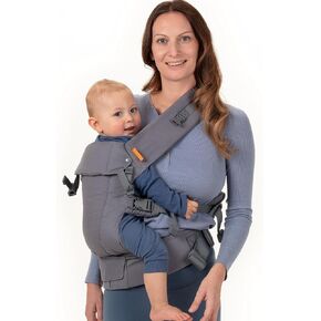 Beco Baby Carrier Gemini Newborn to Toddler - Front, Back and Hip Seat Carrier, Baby Carrier Backpack & Baby Front Carrier with Adjustable Seat, Ergonomic Baby Holder Carrier 7-35lbs (Carina Nebula)