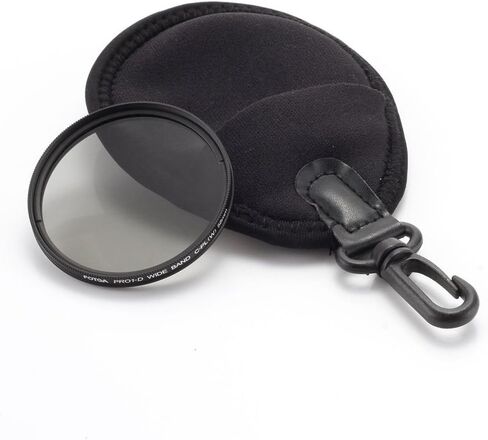 Foto4easy Camera Lens Filters Bag Case for CPL MC UV Infrared 25-77mm 58 67mm with Hook in Saudi Arabia