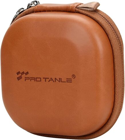Andoer Camera Filters Case Bags for Filters Up to 82mm, 5 Pockets PU Leather DustProof Filter Hard Storage Case for UV CPL ND Graduated Neutral Density Filters in Saudi Arabia