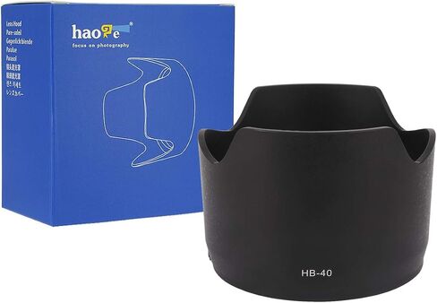 Haoge Bayonet Lens Hood for Nikon Nikkor AF-S 24-70mm f2.8G ED N Lens Replaces Nikon HB-40 in Saudi Arabia