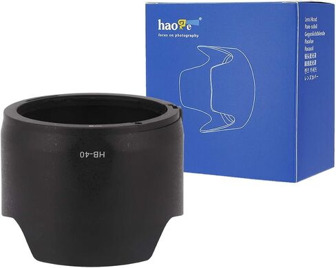 Haoge Bayonet Lens Hood for Nikon Nikkor AF-S 24-70mm f2.8G ED N Lens Replaces Nikon HB-40 in Saudi Arabia