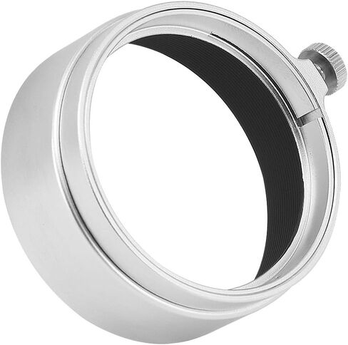 Haoge LH-M37W غطاء عدسة معدنية لايكا ليتز إلمار 3.5 سم 35 مم f3.5 A36، Elmar 50mm f3.5 A36، سومارون 3.5 سم 35 مم f3.5 A36 وعدسة أخرى مع 36 مم مقاس خارجي فضي in Saudi Arabia