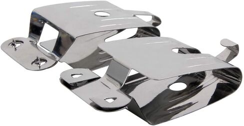 10xPCS Stainless Steel Film Clips with Lead Block Make Film Straight for 135 35mm 120 B&W White&Black Negatives Film Air-Dry Darkroom Processing Equipment in Saudi Arabia