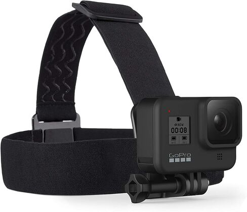 جو برو حزمة هيرو 8 باللون الاسود - تتضمن شورت وحزام راس وبطارية احتياطية وذاكرة مايكرو اس دي 32 جيجا in Kuwait