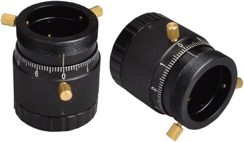 BEEYNG Lab Microscope Accessories 1.25 inch Telescope Helical Focuser w/ M42 Thread 0.1mm Scale in Kuwait