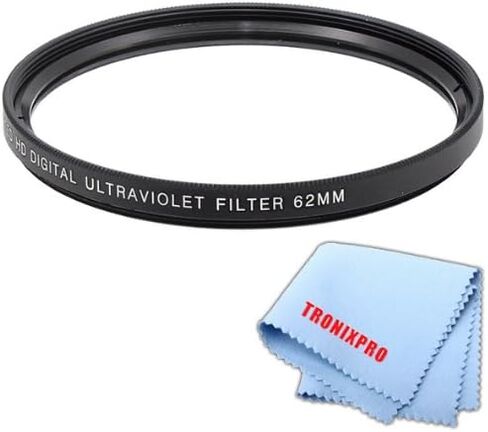 62mm Pro series Multi-Coated High Resolution Digital Ultraviolet Filter For Nikon AF Zoom Nikkor 70-300mm f/4-5.6G Lens, Nikon AF-S VR Micro-Nikkor 105mm f/2.8G IF-ED Lens, Nikon AF-S VR Micro-Nikkor 105mm f/2.8G IF-ED Lens, Nikon AF-S Micro-Nikkor 60mm f in Saudi Arabia
