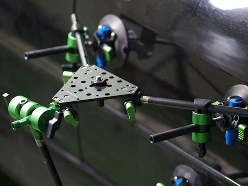 9.Solutions Cheese Plate, Corner Positioned Blocks, Included 3/8" Rod Clamps, 9.VB5115 in Kuwait