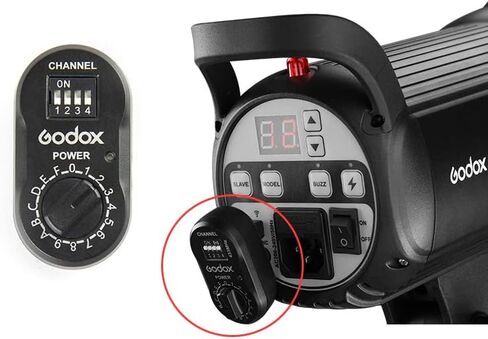 Godox FTR-16 Strobe Trigger Receiver for Godox E250 E300 Strobe Light, QT QS Series, Quicker, Quicker D, Gemini GT/GS Series DP DE Series Studio Strobe Light in Saudi Arabia