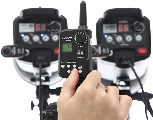 Godox FTR-16 Strobe Trigger Receiver for Godox E250 E300 Strobe Light, QT QS Series, Quicker, Quicker D, Gemini GT/GS Series DP DE Series Studio Strobe Light in Saudi Arabia