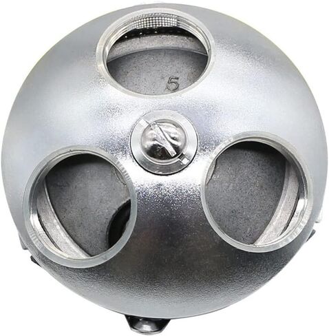 Lab Microscope Accessories Biological Microscope Objective Converter 3 Hole 4 Hole Objective Converter Metal Revolving Nosepiece Objective Lens Adapter Mounting Thread 20.2mm (Color : 3 Holes) in Kuwait