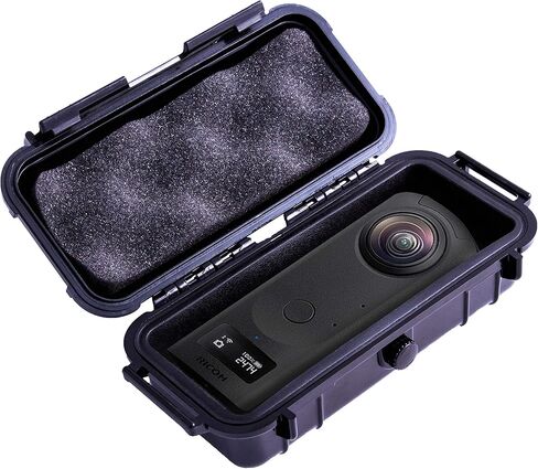 Casematix 7 inch Waterproof 360 Action Camera Case Compatible with Ricoh Theta Z1 360 Degree Camera, Case Only in Saudi Arabia
