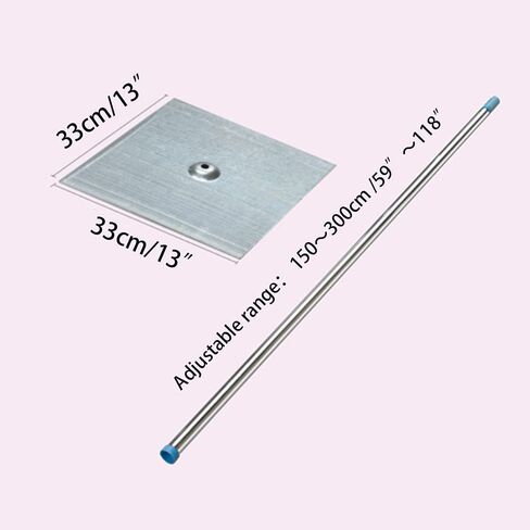 Wedding Backdrop Stand Pipe Kit, 3x3m/10x10ft Heavy Duty Telescopic Backdrop Support Pole and Stand Kit for for Wedding Party Photography in Kuwait