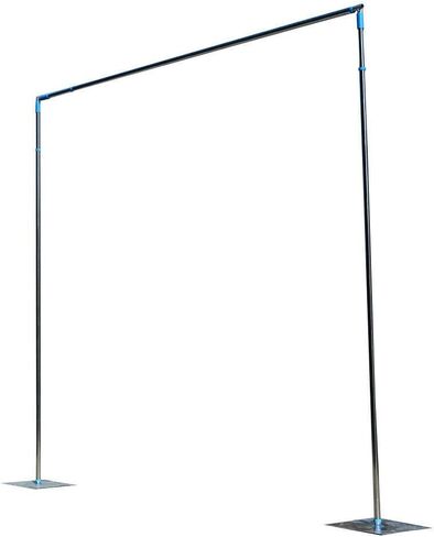 GUANG Wedding Backdrop Stand Pipe Kit, 3x6m/10x20ft Heavy Duty Telescopic Backdrop Support Pole and Stand Kit for for Wedding Party Photography in Saudi Arabia