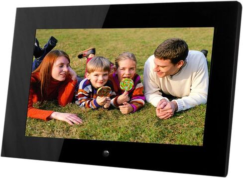 Sungale DPF710 7" Digital Photo Frame with Ultra Slim Design; Plug in SD card or USB Flash drive and enjoy HD slideshow in Saudi Arabia