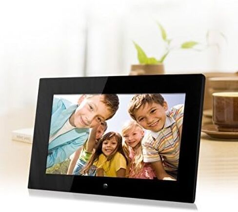 Sungale DPF710 7" Digital Photo Frame with Ultra Slim Design; Plug in SD card or USB Flash drive and enjoy HD slideshow in Saudi Arabia