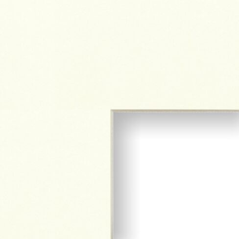Craig Frames B133 8x10-Inch Mat, Single Opening for 3.5x5-Inch Image, Seashell with Cream Core in Saudi Arabia