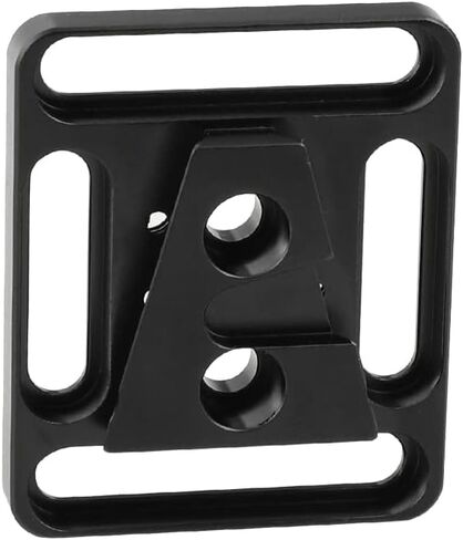 CAMVATE Quick Release V Lock Wedge Mount + Base Plate with 1/4"-20 Mounting Points & Grooves - 2335 in Saudi Arabia