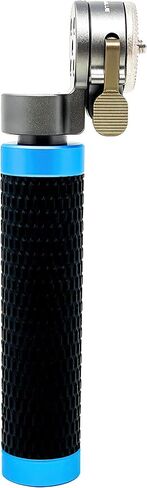 KONDOR BLUE Quick Release ARRI-Type Rosette Hand Grips (Pair) for Cinema Camera Rigs and Cages | Aerospace Grade Aluminum | Textured Rubber Grips | Quick Single-Handed Adjustments in Kuwait