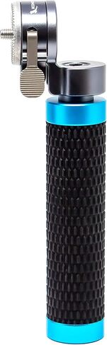 KONDOR BLUE Quick Release ARRI-Type Rosette Hand Grips (Pair) for Cinema Camera Rigs and Cages | Aerospace Grade Aluminum | Textured Rubber Grips | Quick Single-Handed Adjustments in Kuwait
