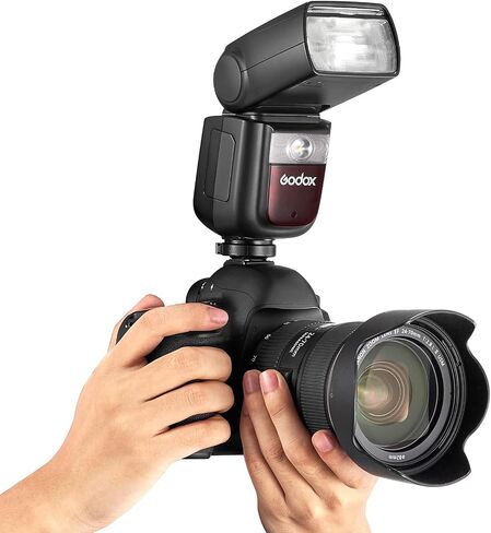 Godox V860III-N Speedlite Light,I-TTL ll autoflash and Manual Flash, 2.4G High-Speed Sync,7.2V/2600mAh Li-ion Battery Camera Flash Speedlite Light Compatible for Nikon Cameras in Saudi Arabia