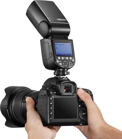 Godox V860III-N Speedlite Light,I-TTL ll autoflash and Manual Flash, 2.4G High-Speed Sync,7.2V/2600mAh Li-ion Battery Camera Flash Speedlite Light Compatible for Nikon Cameras in Saudi Arabia