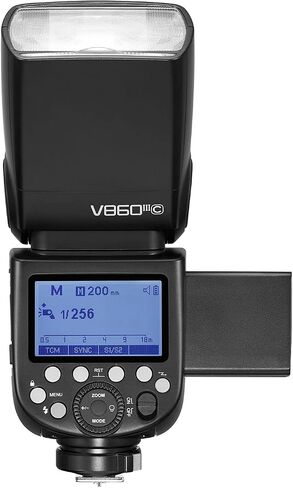 Godox V860III-N Speedlite Light,I-TTL ll autoflash and Manual Flash, 2.4G High-Speed Sync,7.2V/2600mAh Li-ion Battery Camera Flash Speedlite Light Compatible for Nikon Cameras in Saudi Arabia