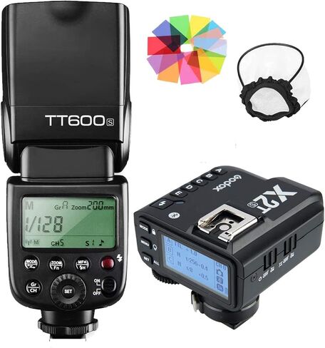 غودوكس TT600S 2.4G لاسلكي اكس سيستم TTL GN60 مزامنة عالية السرعة 1/8000s فلاش سبيدلايت مع جهاز ارسال X2T-S متوافق مع كاميرات سوني in Saudi Arabia