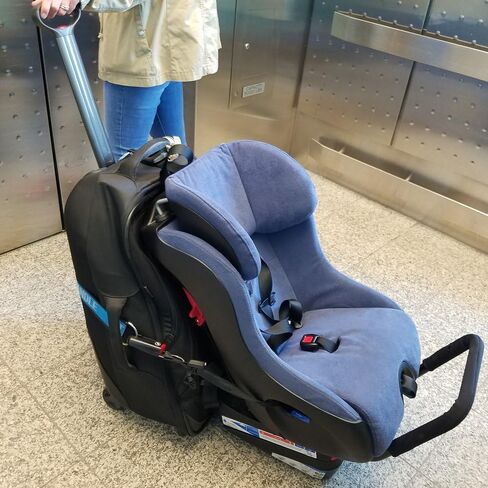 Best Car Seat Travel Strap for Rolling Suitcase | Easy Airport Train Travel Carrier Belt | Heavy Duty in Saudi Arabia