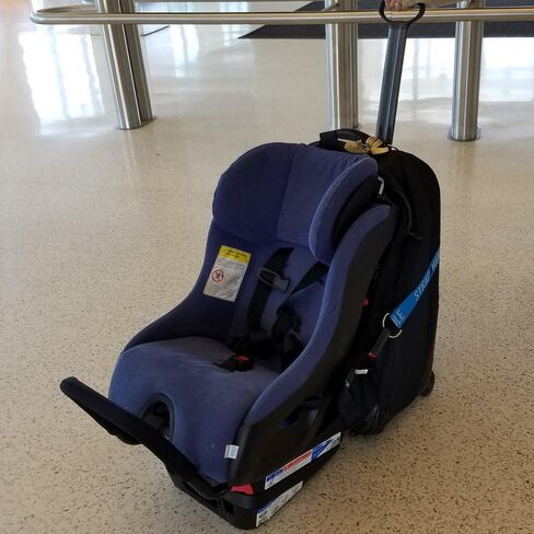 Best Car Seat Travel Strap for Rolling Suitcase | Easy Airport Train Travel Carrier Belt | Heavy Duty in Saudi Arabia