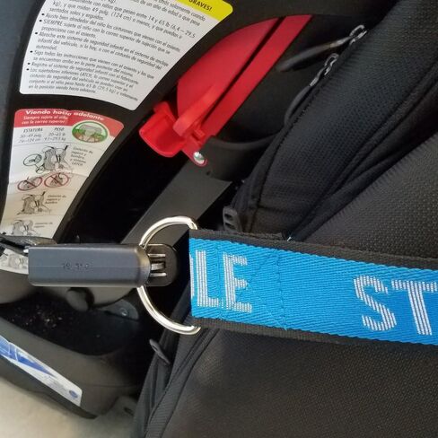 Best Car Seat Travel Strap for Rolling Suitcase | Easy Airport Train Travel Carrier Belt | Heavy Duty in Saudi Arabia