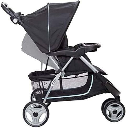 Baby Trend Nexton Travel System, Coral Floral + Baby Trend EZ Flec Loc 32 Infant Car Seat Base, Black in Saudi Arabia