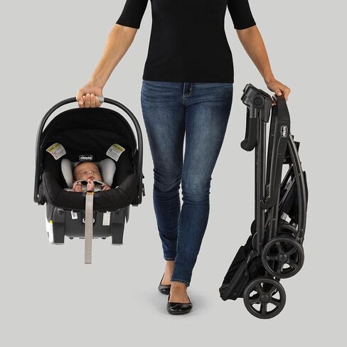 Chicco KeyFit Caddy Frame Stroller - Black | Black in Saudi Arabia