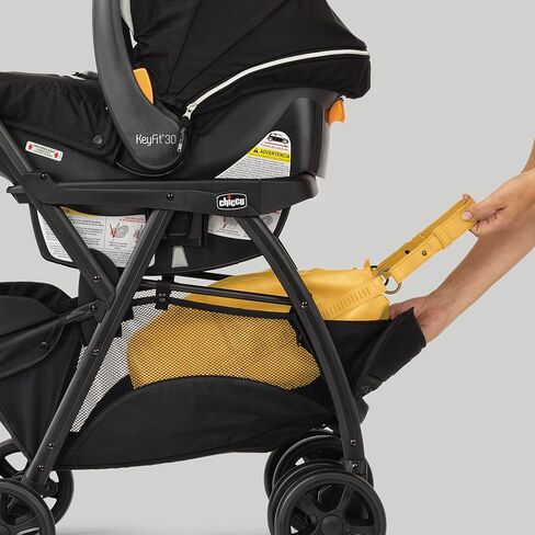Chicco KeyFit Caddy Frame Stroller - Black | Black in Saudi Arabia