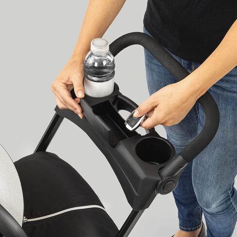 Chicco KeyFit Caddy Frame Stroller - Black | Black in Saudi Arabia