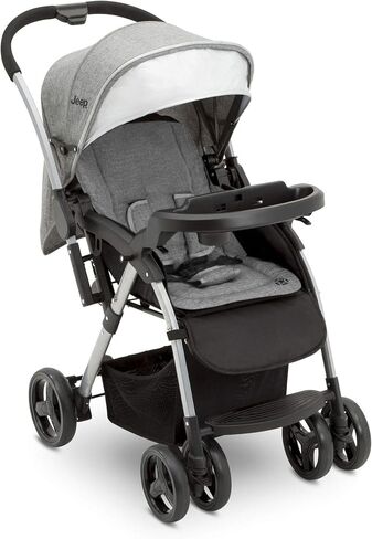 Jeep Unlimited Reversible Handle Stroller, Grey Tweed in Kuwait