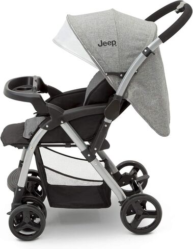 Jeep Unlimited Reversible Handle Stroller, Grey Tweed in Kuwait