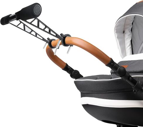 Stroll Handle Extension Bar,Stroll in Comfort with Our Universal Stroller Handle Extender - Fits All Types of Strollers, Easy to Install, Extends Handle by 5.5 Inches - Perfect for Busy Parents in Saudi Arabia