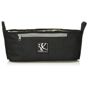 J.L. Childress Cargo 'N Drinks Parent Tray - Universal Stroller Organizer - Stroller Accessory with Insulated Cup Holders and Cell Phone Pocket - For Umbrella Strollers, Doona, Graco and more - Black in Saudi Arabia