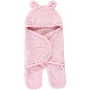 Hudson Baby Unisex Baby Animal Sherpa Baby Outdoor Stroller Sack Wrap, Black, One Size in Kuwait