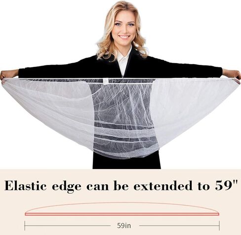 Mosquito Net for Stroller 2Pack - Protective Baby Stroller Mosquito Net - Perfect Bug Net for Strollers, Bassinets, Cradles, Playards, Pack N Plays and Portable Mini Crib (Black) in Saudi Arabia