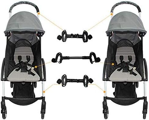 وصلات عربة الاطفال، حوّل عربتي الاطفال الى عربة اطفال ترادفية فورية، تناسب معظم عربات الاطفال in Kuwait