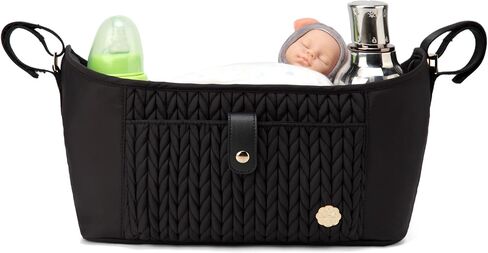Universal Baby Stroller Organizer,Diaper Caddy Organizer with Adjustable Straps to Fits Nearly Any Strollers | Universal in Saudi Arabia